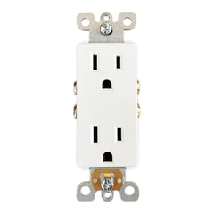 UL Listed | 15A-125V Deco Duplex Receptacle