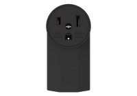 Surface Receptacle 50A 250V 6-50R 2Pole 3Wire Black