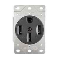 UL Listed | Receptacle 50A 125/250V 3P4W Single Flush