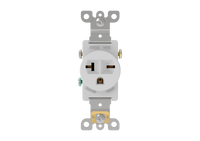 Single Receptacle Rated 20A 125/250V 6-20R