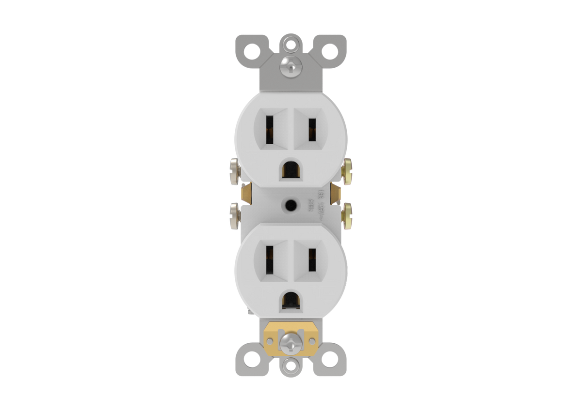 Duplex Receptacle Rated 15A-125V