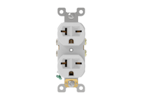 Duplex Receptacle Rated 20A-250V Self-grounding 6-20R