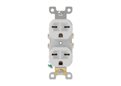 Duplex Receptacle Rated 15A-250V Self-Grounding  6-15R