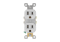 Duplex Receptacle Rated 15A-125V Self-grounding 5-15R