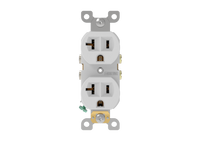 Duplex Receptacle Rated 20A-125V Self-Grounding