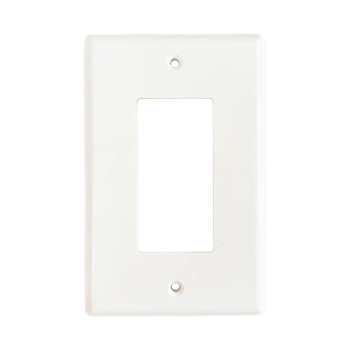 UL Listed | Midsize 1-Gang Deco Wall Plate