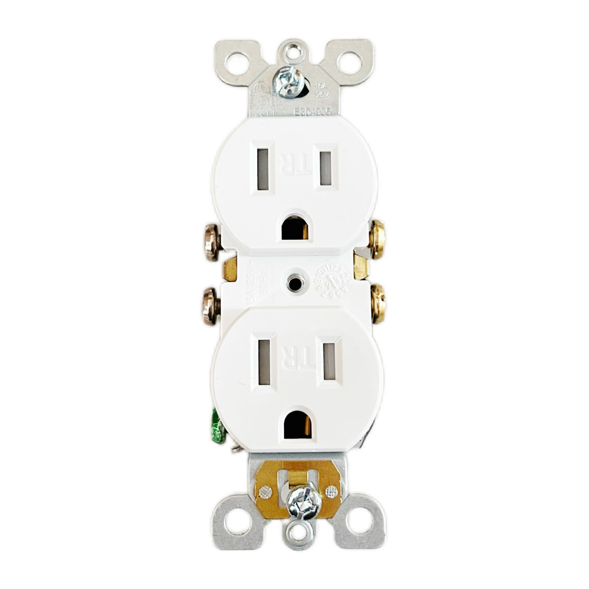 UL Listed | 15A-125V Tamper Resistant Duplex Receptacle