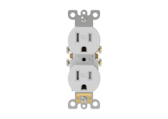 Duplex Receptacle Rated 15A-125V Tamper Resistant