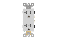 Decorator Receptacle Rated 20A-125V Self Grounding 5-20R