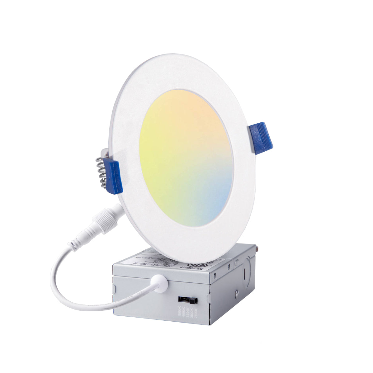 ETL Listed | 4'' Round Flat Panel Light with Driver