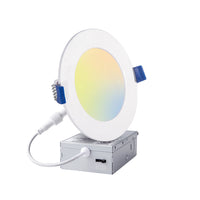 ETL Listed | 6'' Round Flat Panel Light with Driver